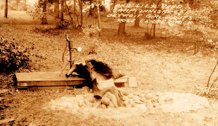 Camp Innisfree - Vintage Postcard